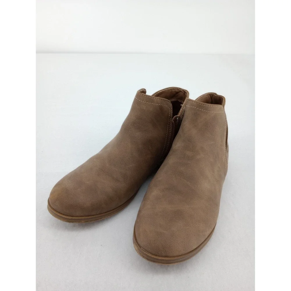 MIA Konnie Ankle Boots Girls 4M Brown